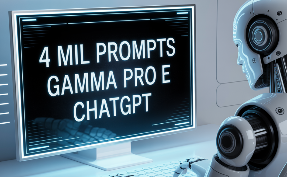 4 Mil Prompts Secretos para Gamma PRO e ChatGPT