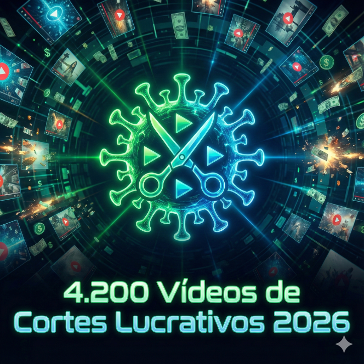 4.200 Vídeos de Cortes Lucrativos