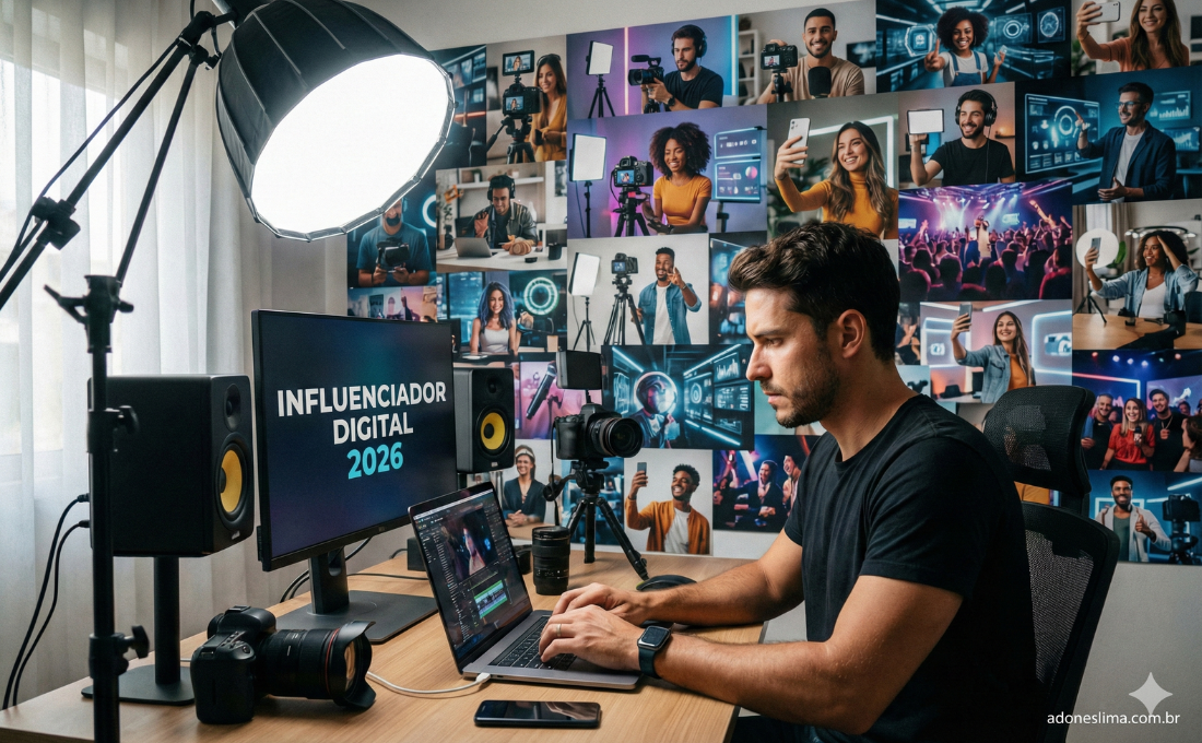Como se Tornar um Influenciador Digital em 2026