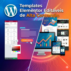 Templates Elementor Editáveis de Alta Conversão