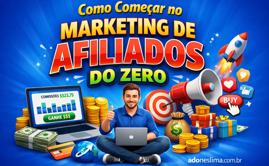 Como Começar No Marketing De Afiliados Do Zero Em 2026