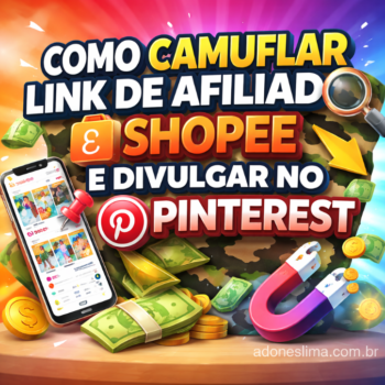 Como Camuflar Link de Afiliado SHOPEE e Divulgar no PINTEREST