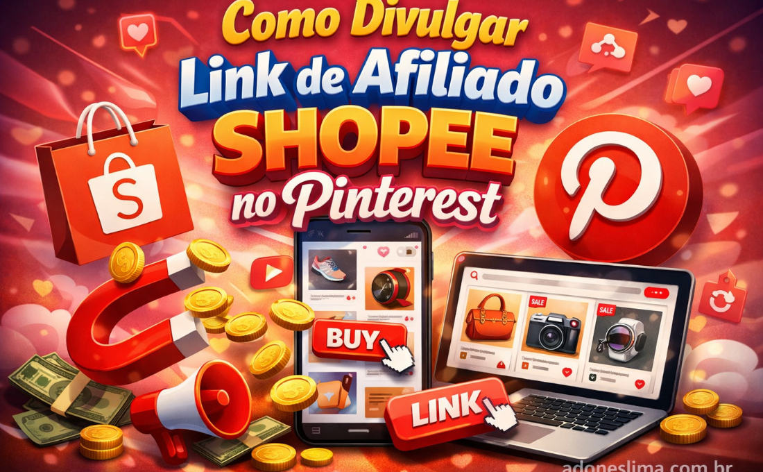 Como Divulgar Link de Afiliado SHOPEE