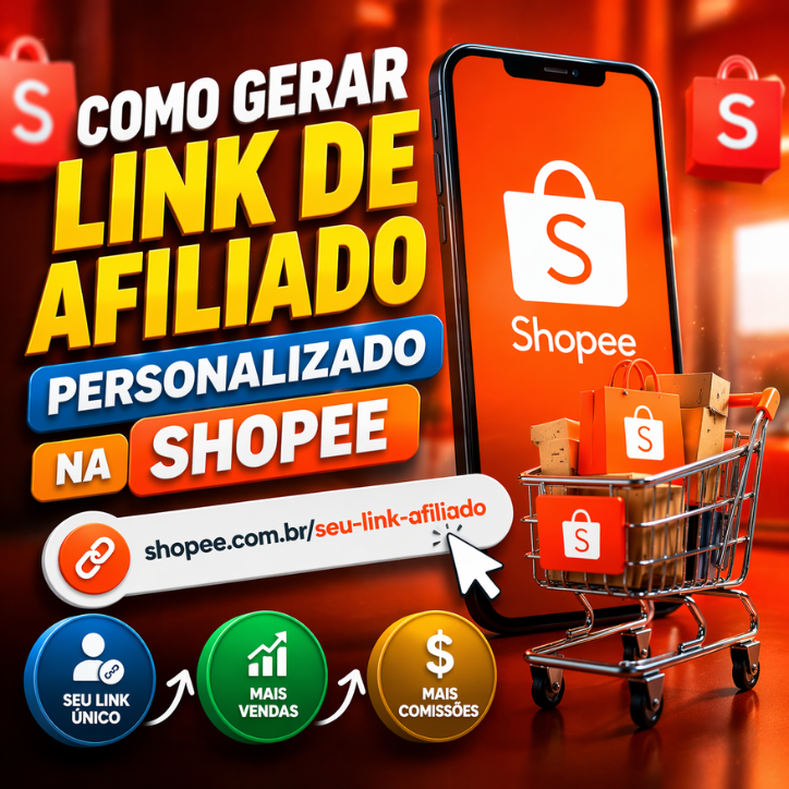Como Gerar Link de Afiliado Personalizado na Shopee