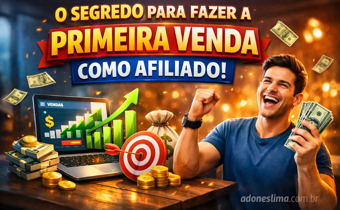 O Segredo para Fazer a Primeira Venda como Afiliado
