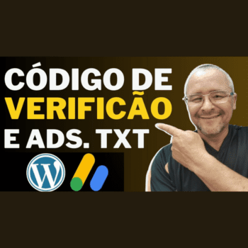 Como Adicionar Código TXT do GOOGLE ADESENSE