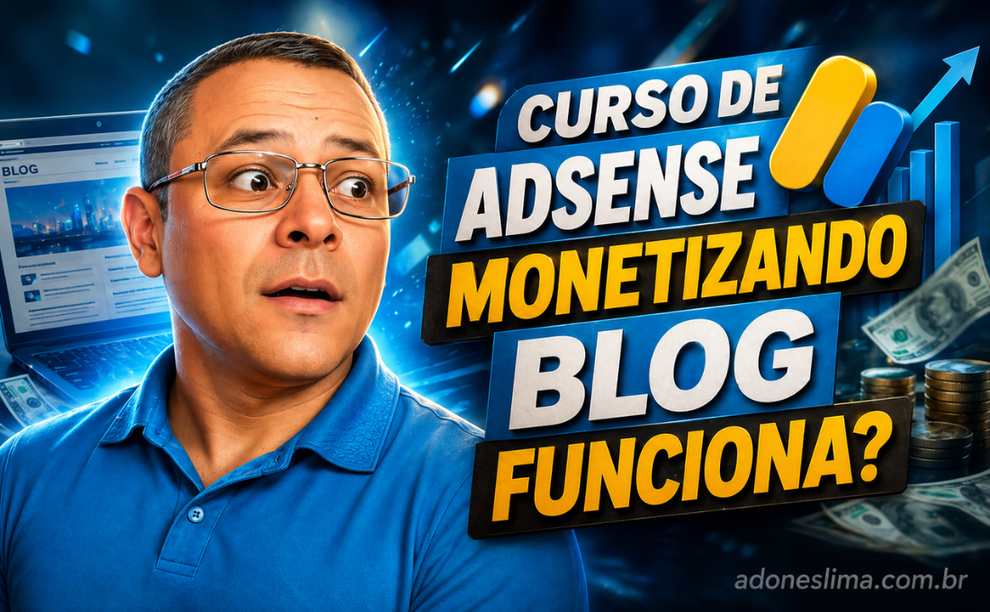 Curso de Adsense Monetizando Blog Funciona