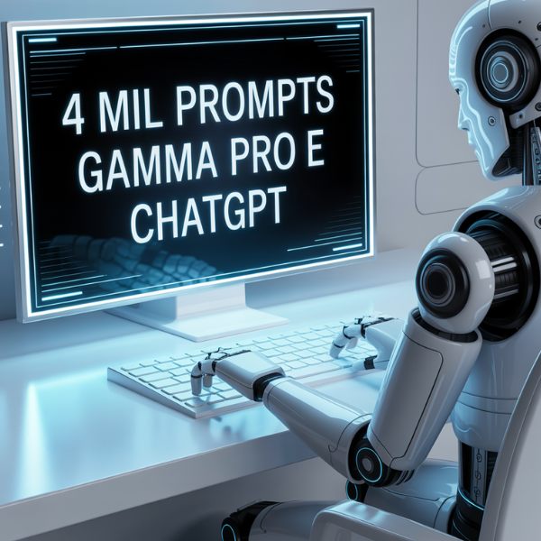 Prompts Prontos para ChatGPT e Gamma: Acelere sua Criação de Conteúdo 1 4 MIL PROMPTS PARA GAMMA E CHATGPT