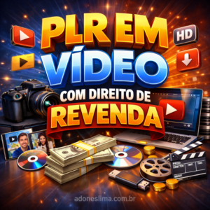 PLR em Vídeo com Direito de Revenda (2026)