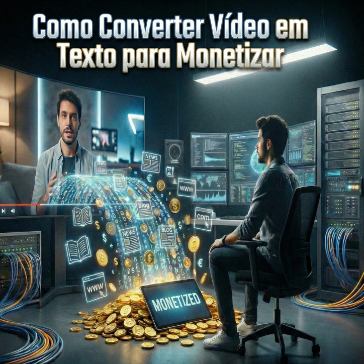 Como Converter Vídeo em Texto para Monetizar