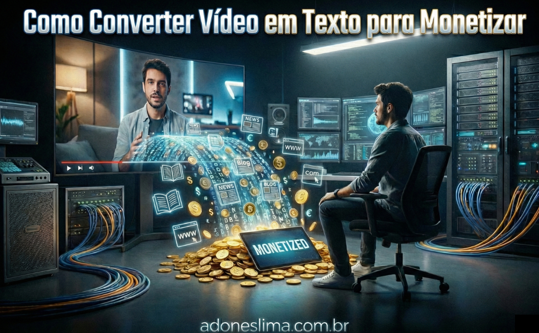 Como Converter Vídeo em Texto para Monetizar