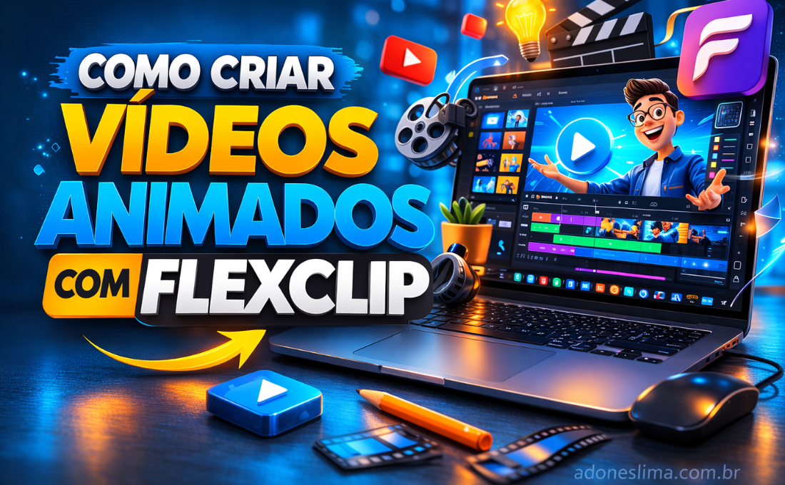 Como Criar Vídeos Animados Com Flexclip