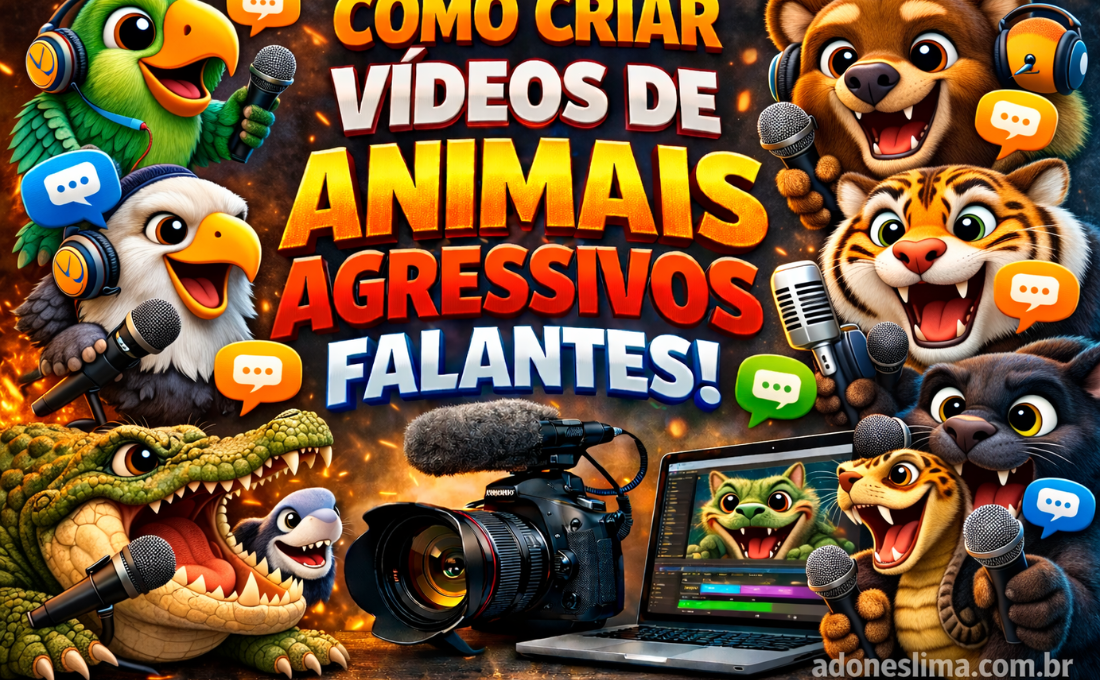 Como Criar Vídeos de Animais Agressivos Falantes Como Criar Vídeos de Animais Agressivos Falantes
