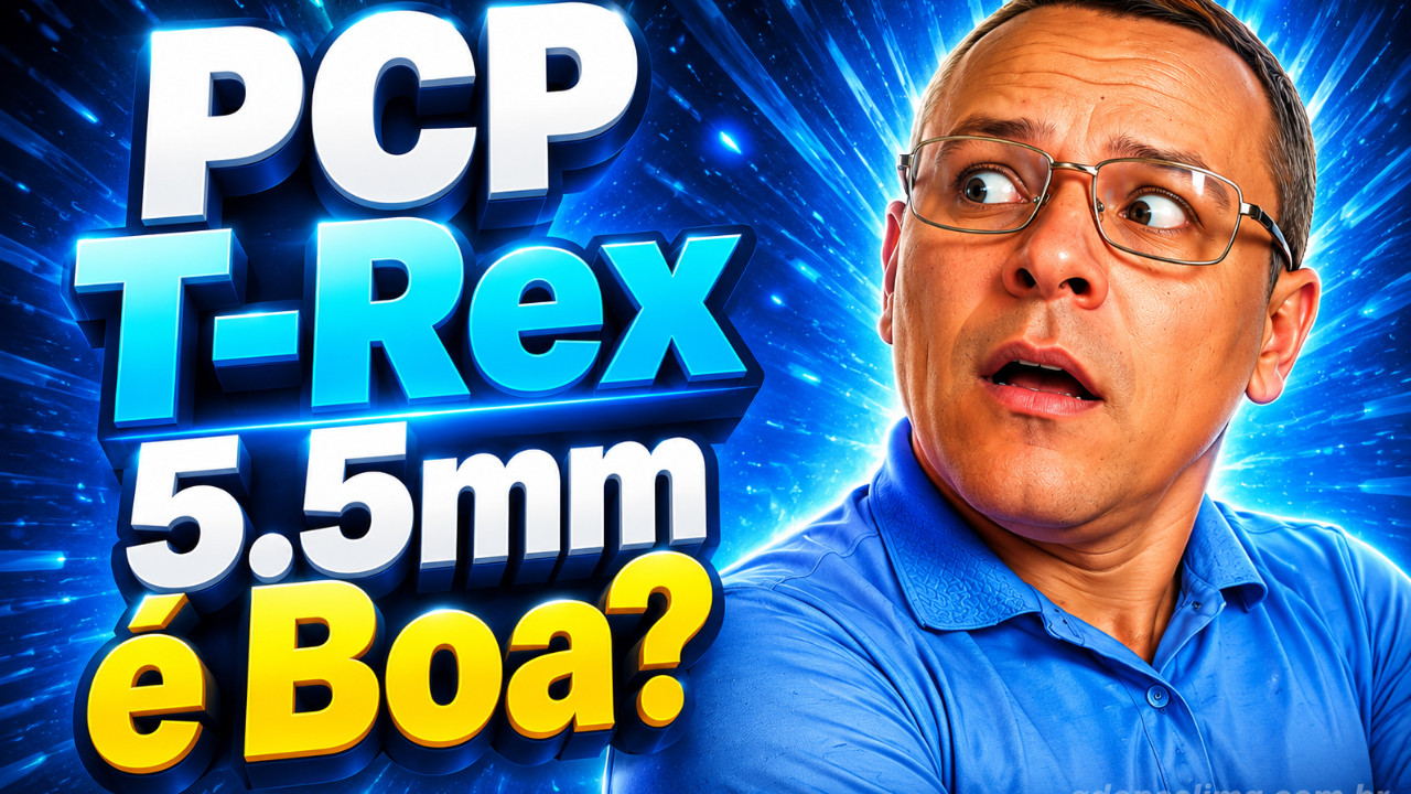 Carabina de Pressão PCP T-Rex 5.5mm Artemis é Boa